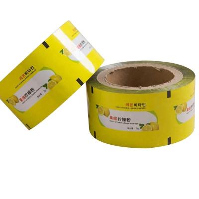 China Factory Food Grade Packaging Roll Foil Plastic Packaging Moisture Proof Custom Printing Stock Laminated Film Roll For Potato Chips/Snack/Cake for sale