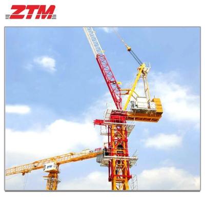 China ZTL346 Luffing Tower Crane 18t Capaciteit 60m Jib Lengte 2.4t Tip Load Lifting Equipment Te koop