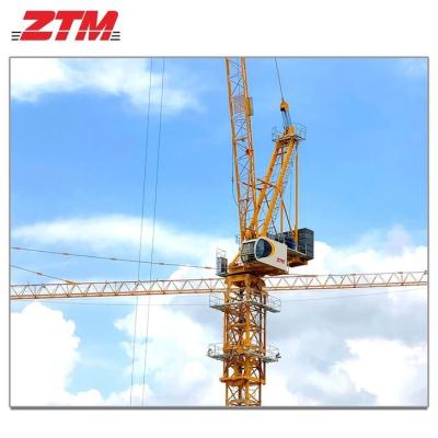 China ZTL756 Luffing Tower Crane 50t Kapazität 60m Jib Länge 9,5t Spitzenlasthebeausrüstung zu verkaufen