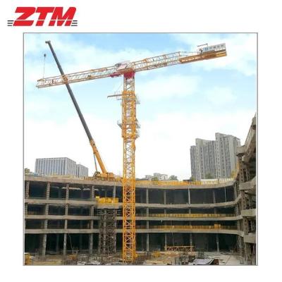 China ZTT336 Guindaste de torre plana de 18 t Capacidade 75 m Duração do cabo 3 t Equipamento de elevação de carga de ponta à venda