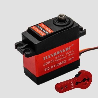 China TIANKONGRC TD-8130MG 4.8V - 8.4V 180 Degrees 30KG Digital Metal Gear Waterpoof Servo Motor For RC Models, Robots for sale