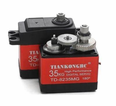 China TIANKONGRC TD8235MG  35kg RC Servo Motor Metal Gear 4.8-8.4V for Arduino Smart Car Robot for sale