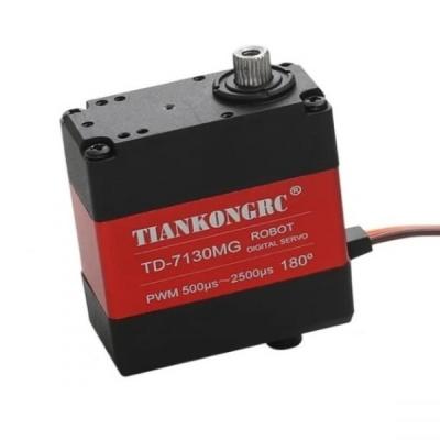 China TIANKONGRC 30kg TD-7130MG Metal Gear Digital Servo Motor 4.8-8.4V for RC Robot Smart Car for sale