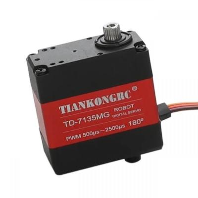 China TIANKONGRC 35kg TD-7135MG Metal Gear Digital Servo Motor 4.8-8.4V for RC Robot Smart Car for sale