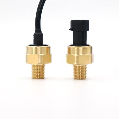 China 0.5-4.5V G1/4 NPT 1/4 Brass Ceramic Capacitive Pressure Sensor For Air Gas for sale