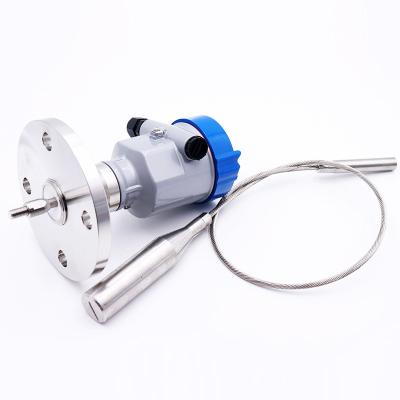 China Stainless Steel 316L /PTFE Anticorrosive PTFE Flange Connection 4-20mA Guided Wave Radar Level Sensor for sale