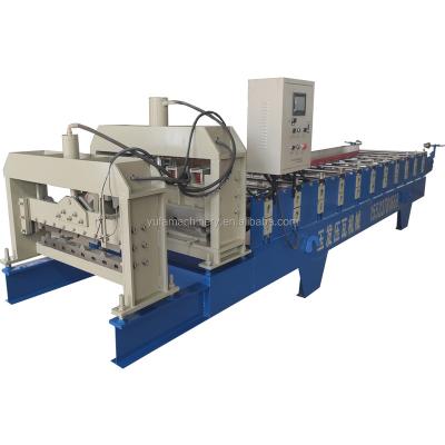 China Model Hotels 840 ibr Sheet Glazed Roof Roll Forming Machine for sale