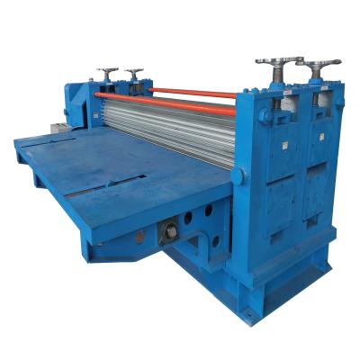 China Thin Hotels Barrel Thickness Corrugated 0.14mm-0.25mm Corrugated Roll Forming Machine for sale