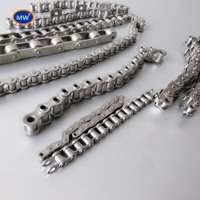 China High Quality Roller Pitch Short 12B-2,16B-2,20B-2 Duplex Chain Carriage Chain B Series for sale