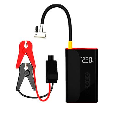 China Passenger Car Car Emergency Tools 10400mah Auto Engine Power Bank Jump Starter Power 2 In 1 With Compressor for sale