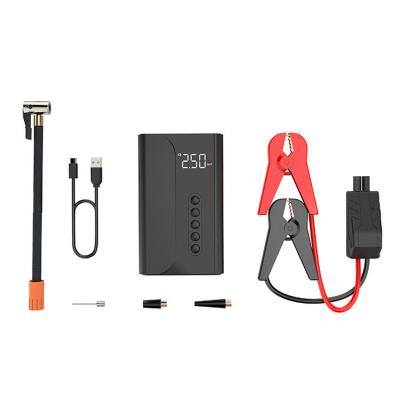 China 2021 Portable Emergency Start New Power Jump Starter 2in1 With Compressor Inflator Emergency Tools Tire Inflators Compressor for sale