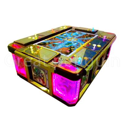 China Metal Cabinet Table Win Fish Coin Pusher Casino Gambling Game Machine for sale