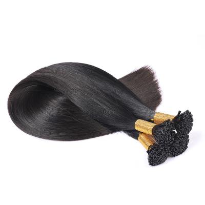 China New High Quality Black Straight U Head Real Brazilian Wig Hair Extensions for sale