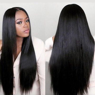 China 12A Silky Straight HD Raw Indian Hair Lace Front Swiss Bone Straight Human Hair Lace Closure Wigs Brazilian Virgin Hair Frontal Wig For Black Women for sale