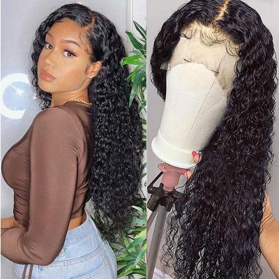 China Dream.ice Curly Pixie Cut Wig Human Hair Bob Short Pixie Full Lace Wig Bleached Knots Lace Frontal 13x4 Pixie Wig With Baby Hair for sale