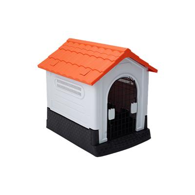 China Windproof Collapsible Plastic Kennel Pet Kennel Waterproof For Outdoor Easy To Assemble Puppy Shelter for sale