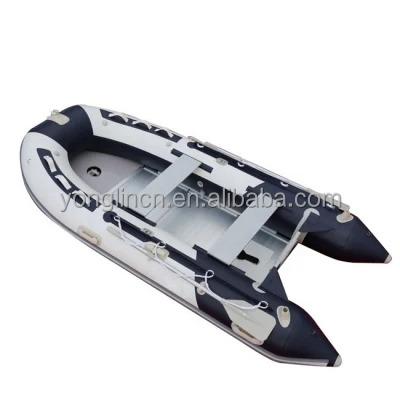 China Wholesale Price China Boats PVC Inflatable Aluminum Floor PVC Inflatable Rowing Boat High Quality for sale