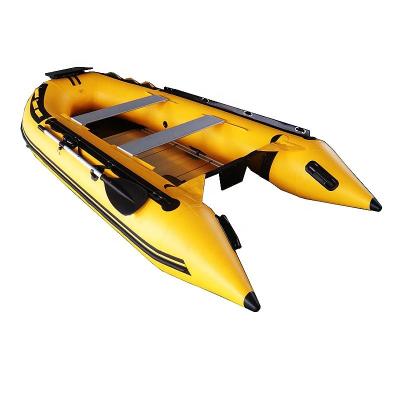 China Fishing Inflatable Boat Material Aluminum Floor Inflatable Speed ​​Boat Hypalon for sale