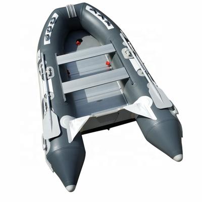 China Cheap Fishing 380 Inflatable Boat Aluminum Transom Inflatable Boats For Sale for sale