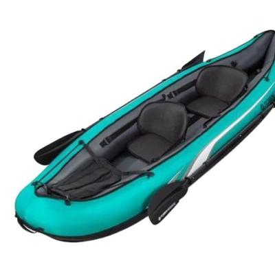 China Warter Sports High Pressure Inflatable Kayak For Single And Double Person PVC Custom Inflatable Kayak Boat for sale