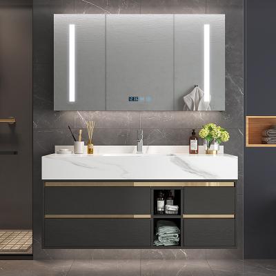 China Storage Mirror Cabinet Classic Traditional Bathroom Small Bathroom Cabinet Mirror Cabinet Smart Bathroom for sale