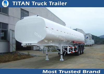 China Stainless steel Tanker Trailer for food grade , milk , chemical and liquid for sale