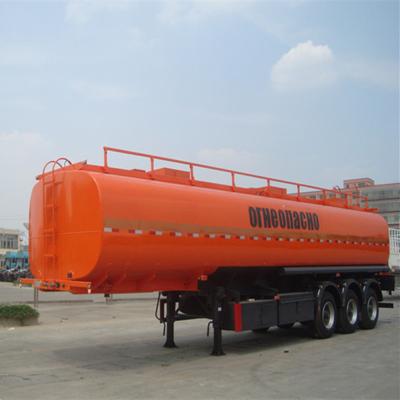 China TITAN Fuel tanker Trailer ,40m3/60m3 fuel tanker trailer ,carbon steel oil tank trailer for sale