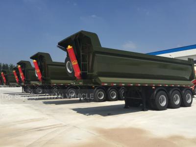 China 80tons 42CBM tipper trailer | TITAN VEHICLE for sale