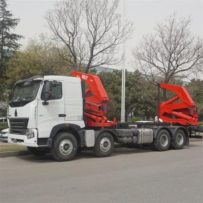 China 20ft 40ft 37ton Side Loader Side Lifter Truck Trailer Side Lift Container Transport for Sale for sale Te koop