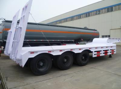 China TITAN VEHICLE 3 axles 100 tons detachable low  bed truck trailer for sale for sale