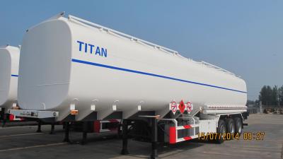 China tri-axle oil transport tanker trailers with tanker trailer for petroleum products for sale for sale