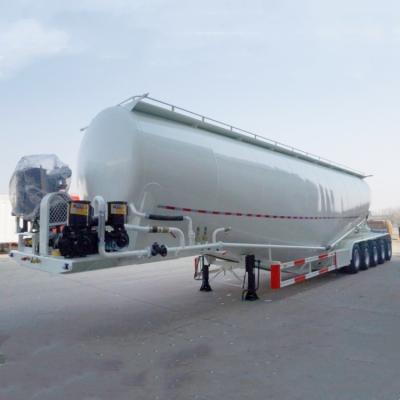 Китай TITAN 5 Axle 60 CBM Dry Bulk Cement Tanker Trailer for Sale продается