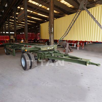 중국 skeleton drawbar trailer for sale TITAN full skeleton trailer for sale 판매용