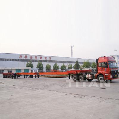 China 48m Wind Blade Carrier Trailer TITAN high quality 48m wind blade carrier trailer for sale for sale