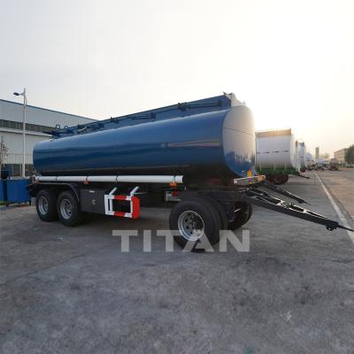 중국 Fuel dolly drawbar tanker trailers TITAN fuel tank trailer for sale high quality fuel tank trailer for sale 판매용