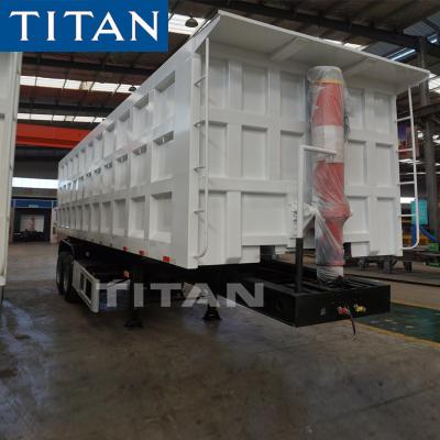 China Hot sale Heavy Duty 2/ 3/4 Axles Dump Semi Trailer tipper trailer for sale