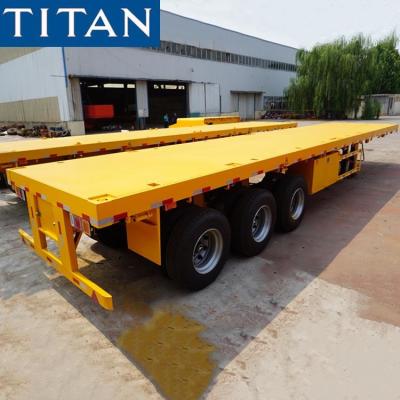 중국 Multi Types of Extendable Flatbed Trailer Telescopic Trailer for Sale 판매용