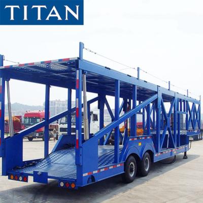 China 5 Car Carrier Hauler Trailer 7/9 Car Transport Trailer for sale Te koop