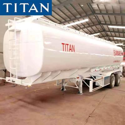 Κίνα 2 Axle 40000 Liters Fuel Tanker Truck Trailer for Sale in Senegal προς πώληση