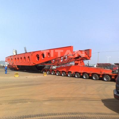 China Girder Bridge Heavy Haul Transport Modular Trailer for Sale zu verkaufen