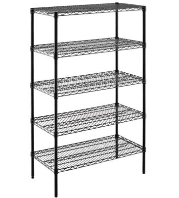 China Metro Steel NSF Office Storage Shelf 5 Tiers Industrial Wire Metal Shelving In Power Coated EL-900P for sale