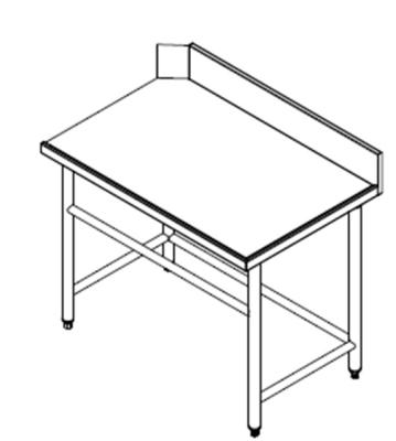 China Customized NSF SS430/304/201 stainless steel commercial hotel restaurant work table for dish washing machine for sale