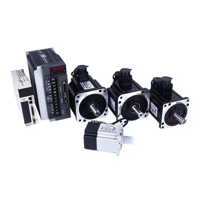 China good drip-proof performance customized 100w 2kw ac servo motor and drive kit for injection molding machine and filling machine for sale