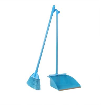 China Not Easy To Deform New Household Long Handle Sweep Best Dust Pan And Broom Set For The House for sale