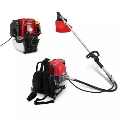 China 4-Stroke 35.8CC Racing Backpack Petrol Brush Cutter 4 GX35 Grass Trimmer for sale