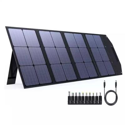 China 2022 Best Plastic Sunpower Outdoor Activities 100W 120W Flexible Folding Solar Panel for sale