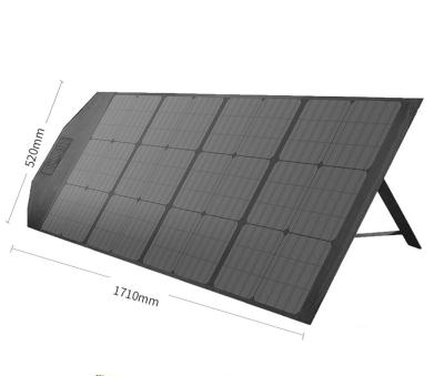 China 18V120W Outdoor Portable Multi-Function Panel Monocrystalline Silicon Solar Folding Outdoor Power Supply Supporting Photovoltaic Cell for sale