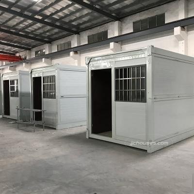 China Modern portable folding shipping container house, foldable container house, container house prefab foldable for sale