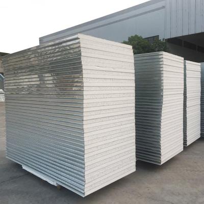 China Modern Precast EPS Cement Sandwich Panel, PU Foam, Lightweight Exterior Ceiling Panel for sale