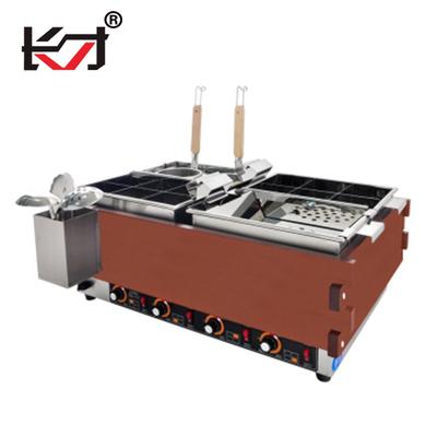 China New Grocery store use factory price stainless steel food warmer chafing dish stove kanto commercial cooker HS-5/4BF 2022 for sale